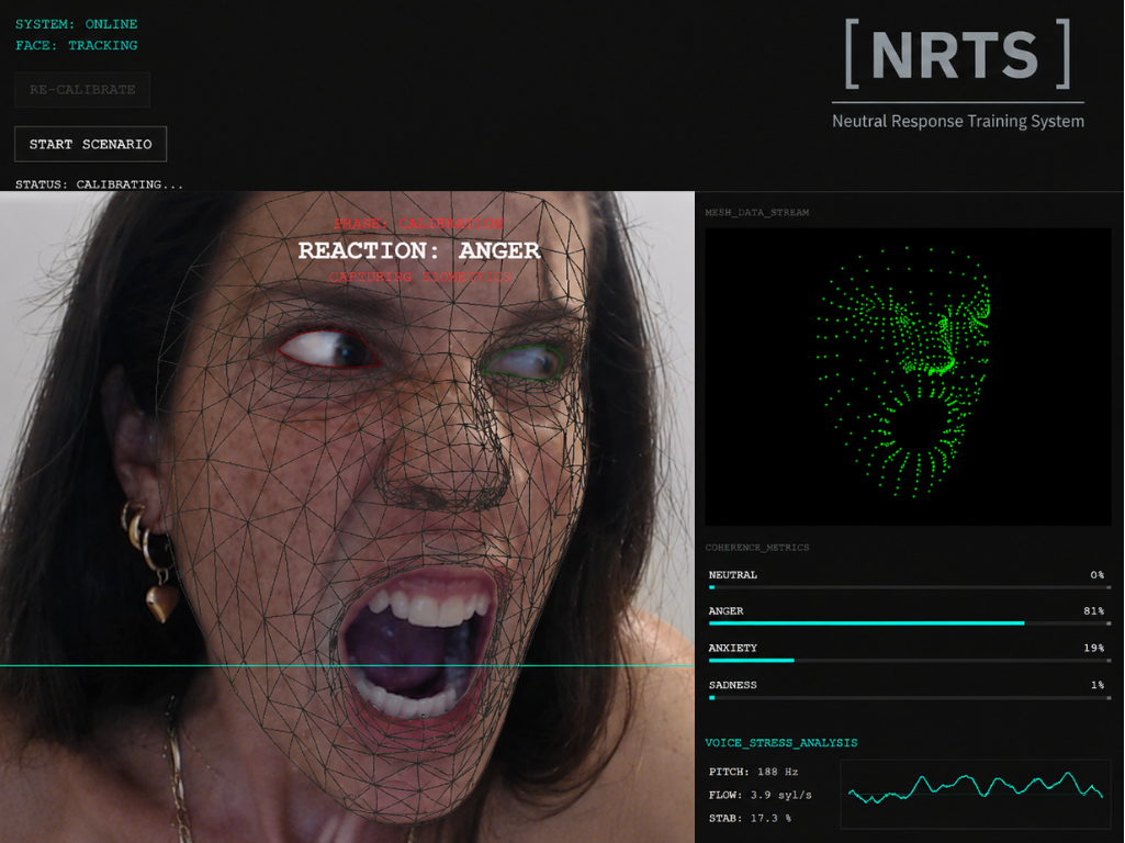 NRTS Assessment System interface