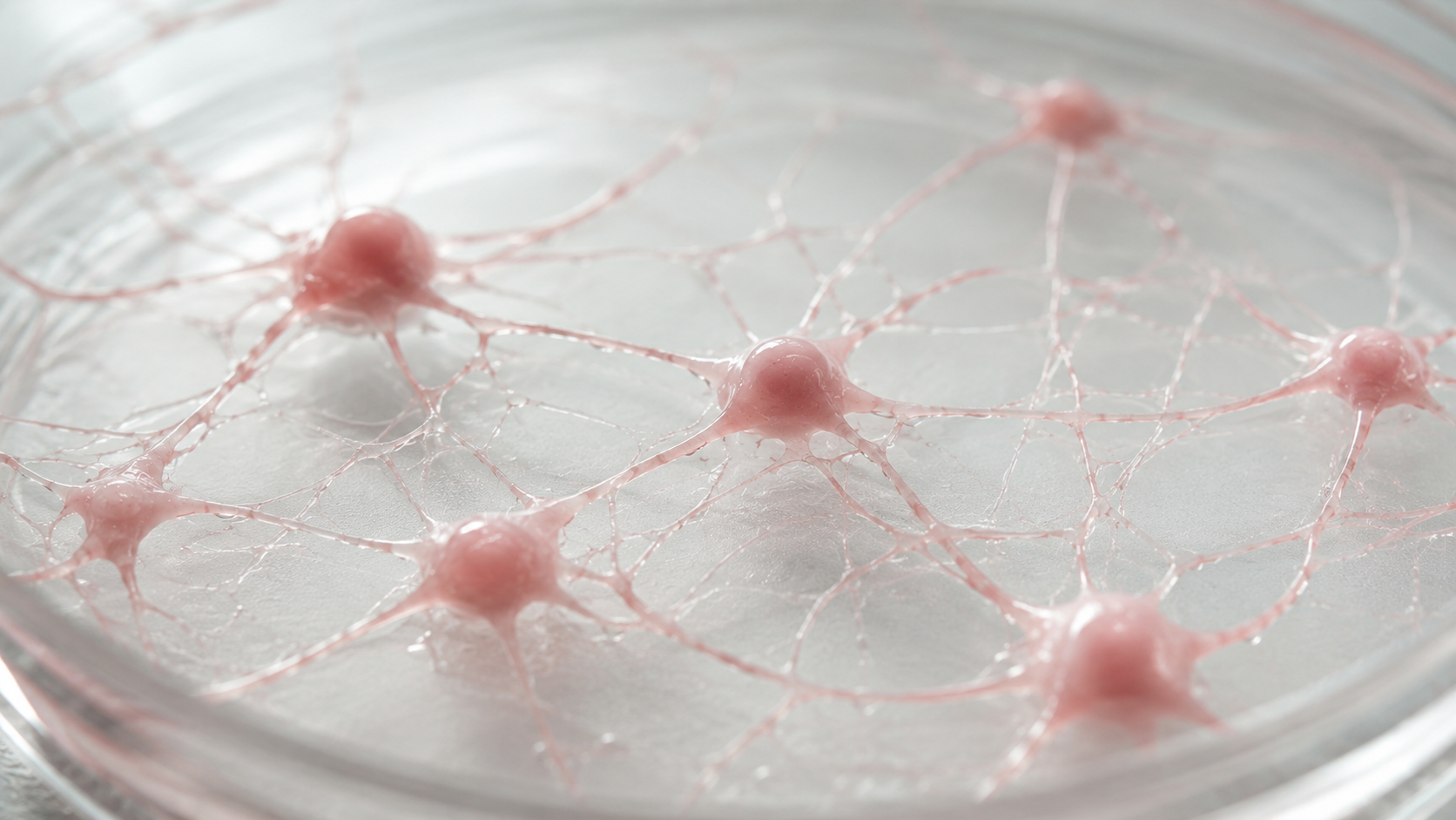 Neural tissue cultivated in a laboratory dish